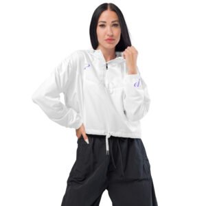 Women’s cropped poker windbreaker