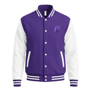 Heavyweight letterman jacket