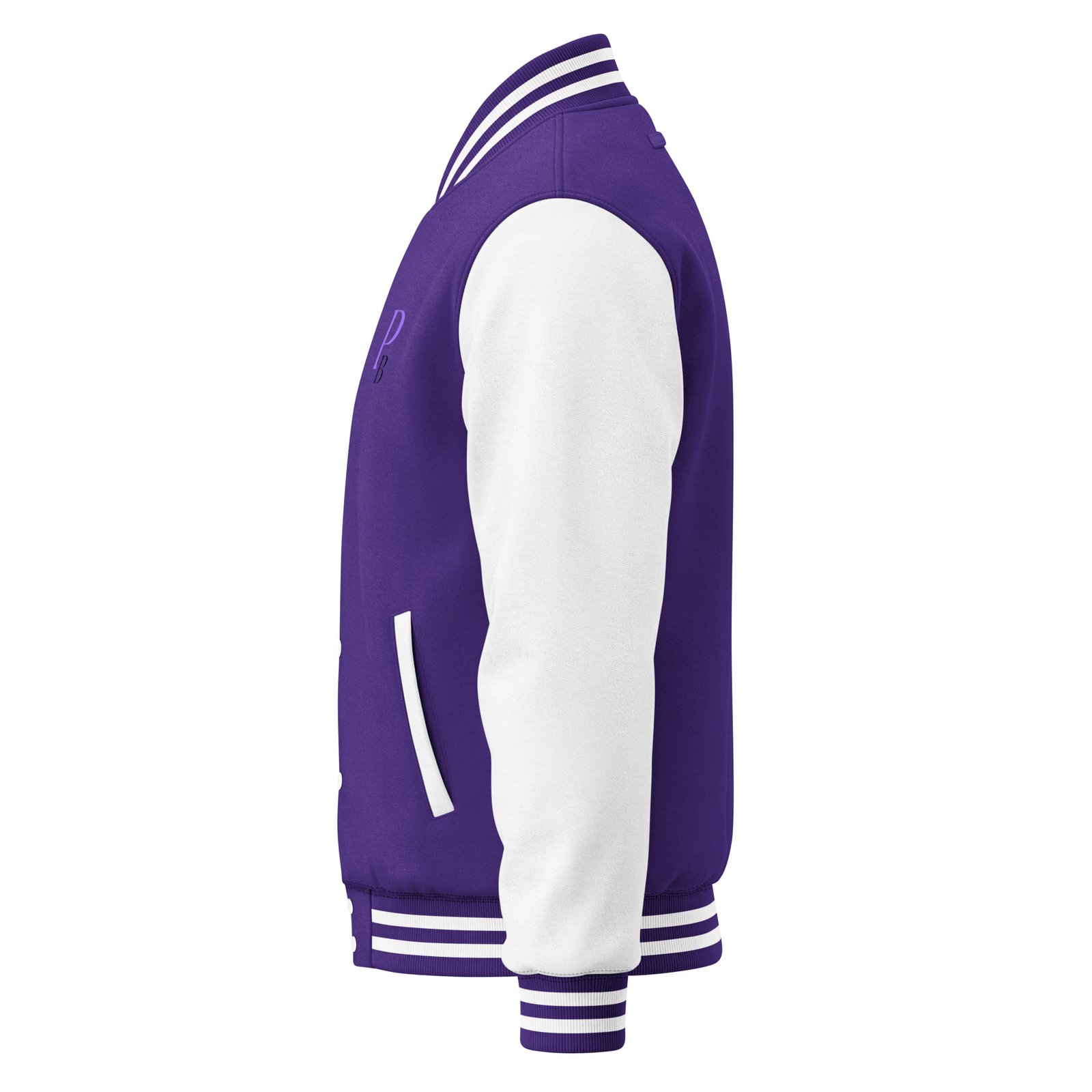 Heavyweight letterman jacket - Image 3