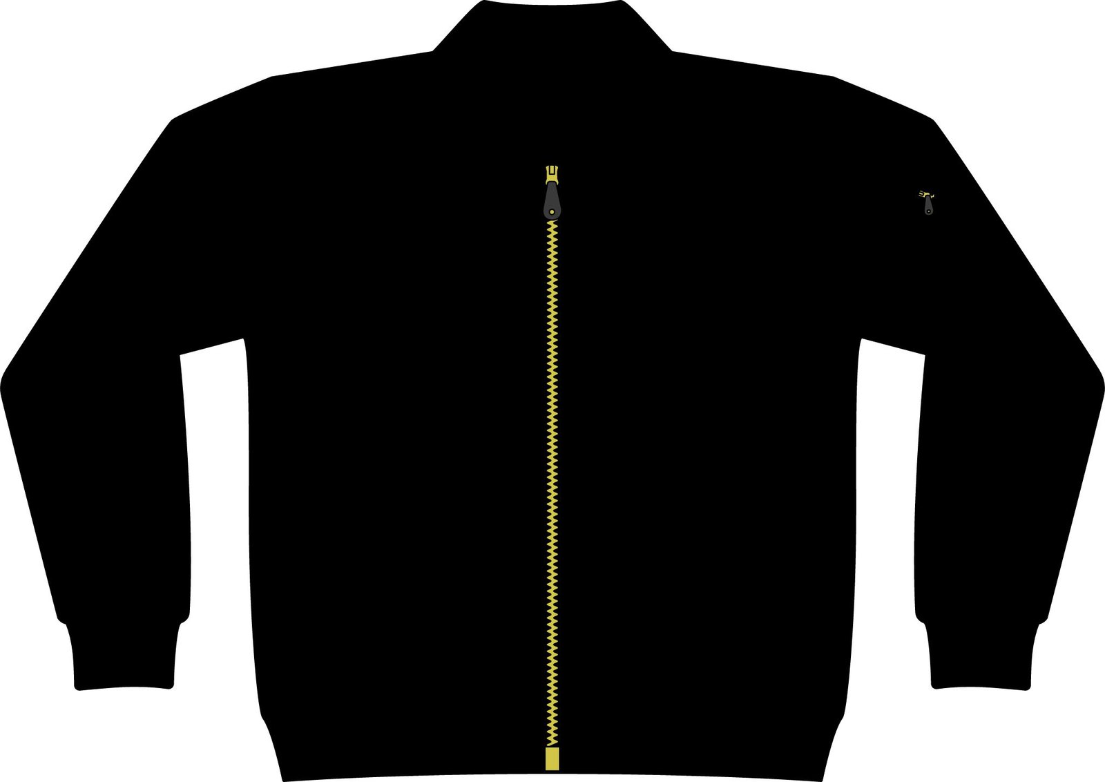 Poker Bomber Jacket — Minimalist Black Zip Bomber with Purple & White Monogram - Image 3