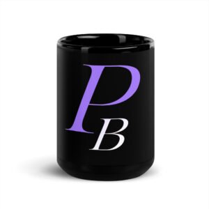 Black Glossy MyPokerBitch Mug 15 oz