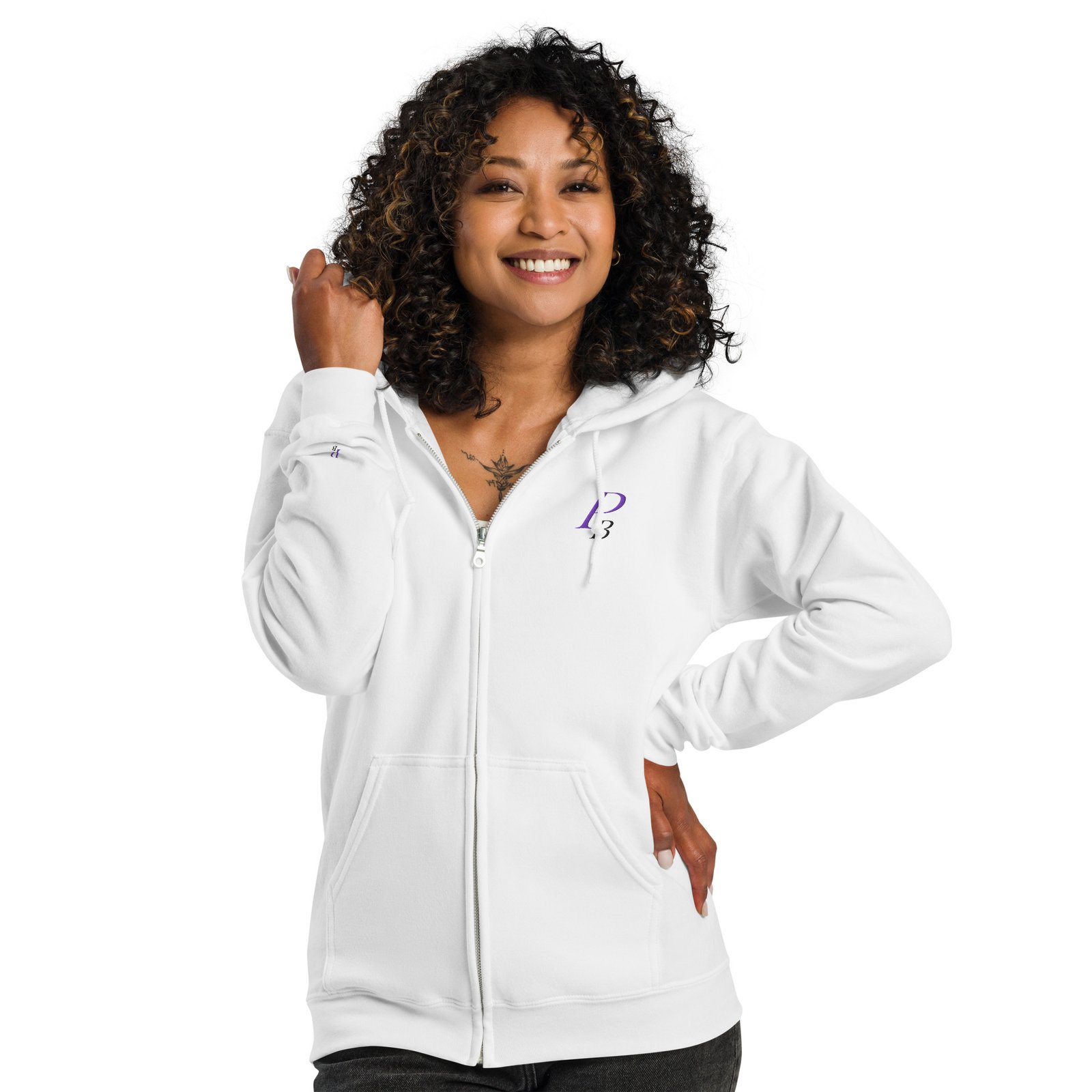 Unisex heavy blend zip hoodie - Image 9