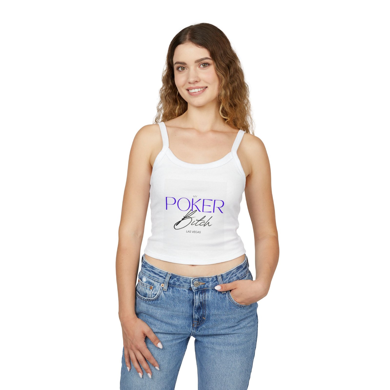 Women's Spaghetti Strap Tank Top - Image 3