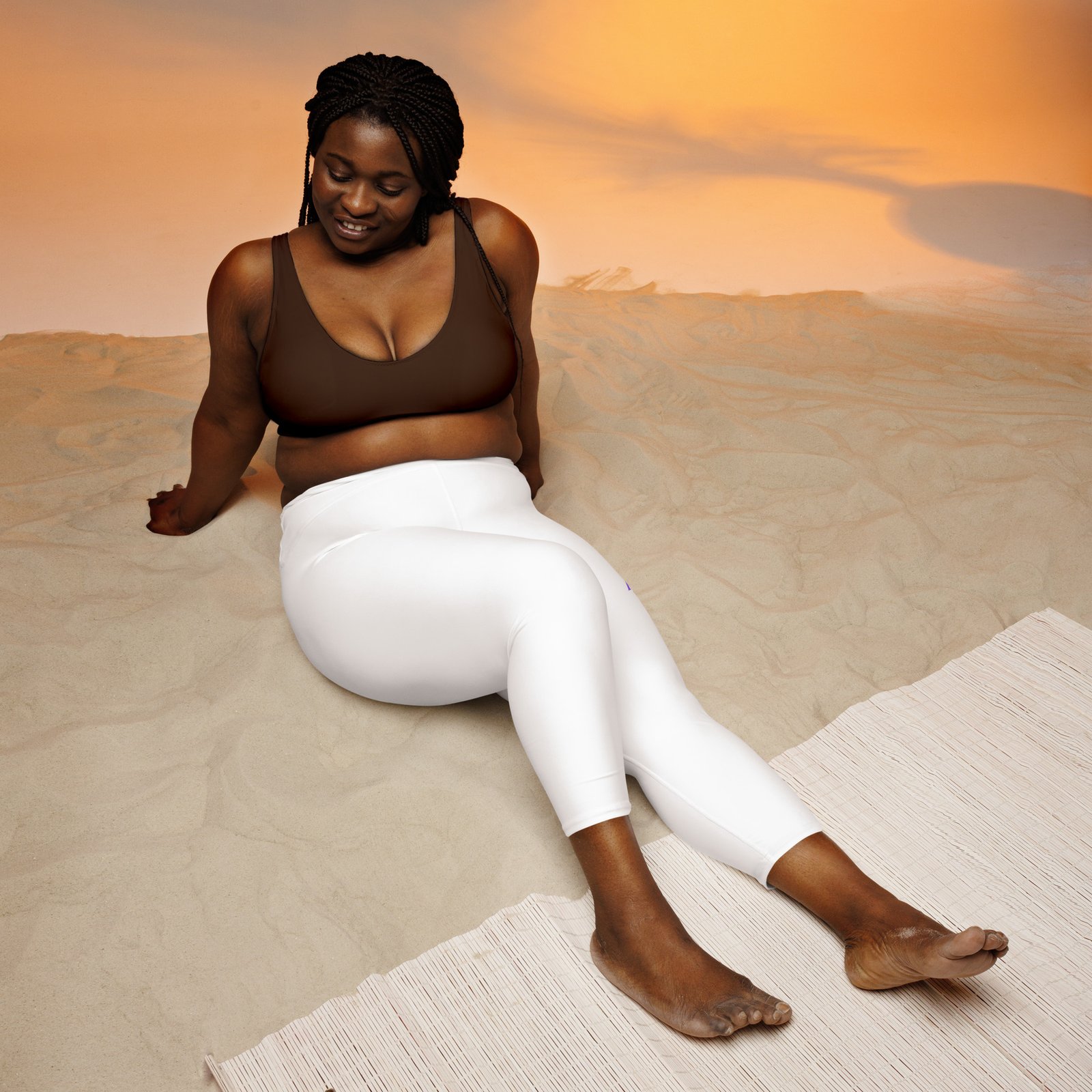 Poker Capri Leggings - Image 5