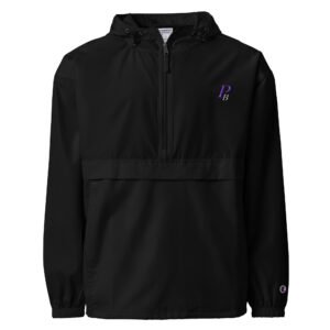 Embroidered Champion Packable Poker Jacket